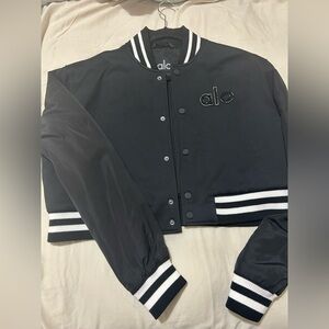 ALO Yoga Black Cropped Jacket
